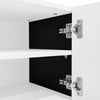 Emily 74.7" Large Storage TV Cabinet with Doors and Drawers,Black Tv Stand | Emily 74.7" Grand Cabinet TV de Rangement avec Portes et Tiroirs, Noir