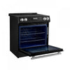 Forno Donatello Espresso 30" Induction Range, Black- FFSIN0905-30BLK | Cuisiniere a induction Donatello Espresso de 30 po, noire – FFSIN0905-30BLK