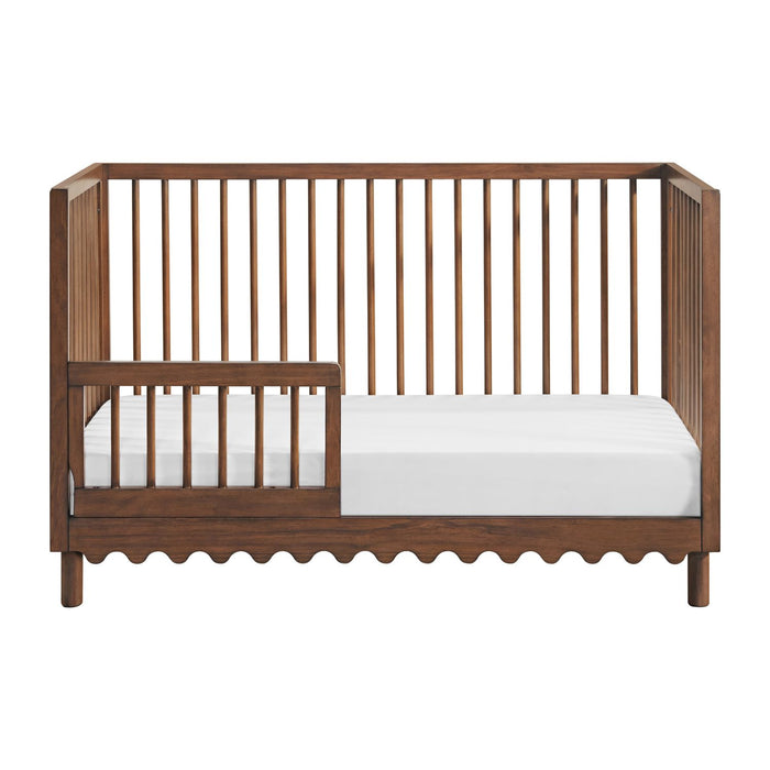 Ensemble de lit de bébé convertible en lit de bambin Aubrey - brun 