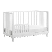 Ensemble de lit de bébé convertible en lit de bambin Aubrey - blanc
