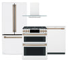 Café 4-Piece Kitchen Appliance Package – Matte White  | Ensemble de 4 électroménagers Café pour la cuisine - blanc mat