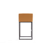 Manhattan Comfort Embassy 34" Metal Counter Height Barstool - Clay|Tabouret bar Embassy de Manhattan Comfort de hauteur comptoir de 34 po en métal - argile