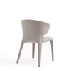 Manhattan Comfort Set of 2 Conrad Modern Woven Tweed Dining Chairs - Wheat|Ensemble 2 chaises de salle à manger Conrad de Manhattan Comfort en similicuir - blé