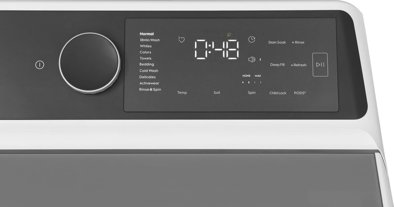 Laveuse Electrolux à chargement par le haut de 5,0 pi³ - blanche - ELVW7405AW