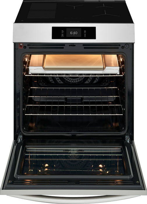 Cuisinière à induction Frigidaire Gallery de 6,2 pi³ avec pizza cuite sur pierre - acier inoxydable Smudge-ProofMD - GCFI307CBF