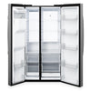 GE 27.7 Cu. Ft. Side-By-Side Refrigerator - Fingerprint Resistant Stainless - GSS28PYYFS  | Réfrigérateur GE de 27,7 pi3 à compartiments juxtaposés - acier inoxydable résistant aux traces de doigts - GSS28PYYFS