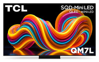  Téléviseur intelligent QD Mini DEL TCL QM7L UHD HDR 4K de 75 po avec Google TV (75QM7L) - modèle 2026