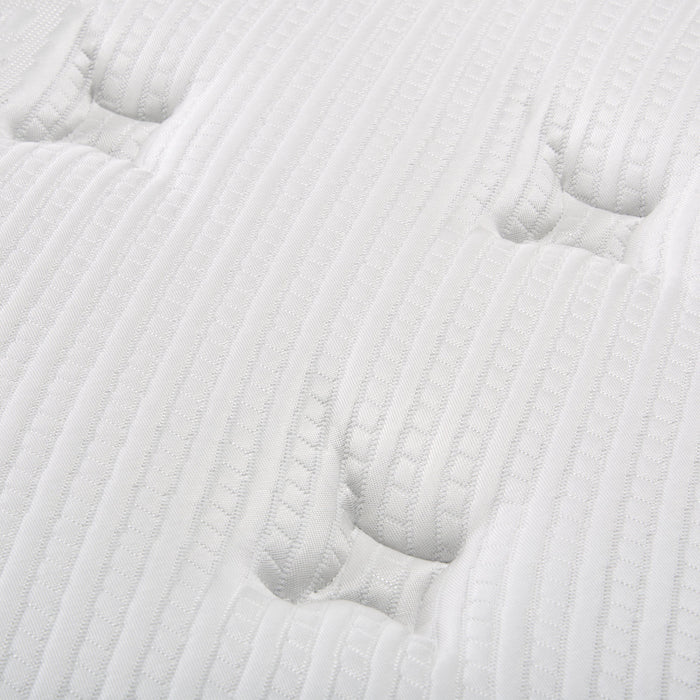 Ensemble matelas moyen à Euro-plateau Stonebridge Vanguard de Serta pour très grand lit 