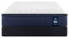 Ensemble matelas moyen à Euro-plateau Stonebridge Vanguard de Serta pour lit simple 