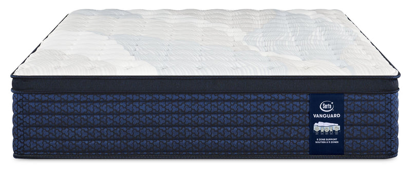 Matelas ferme à Euro-plateau Stonehaven Vanguard de Serta pour très grand lit 