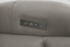 Shaquille O’Neal Home Titan 81" Genuine Leather Power Reclining Loveseat with Shaq-o-pedic Comfort – Slate  | Causeuse à inclinaison électrique Titan de Shaquille O’Neal Home de 81 po en cuir véritable avec confort Shaq-o-pedic - ardoise  | TITASLPL