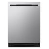 LG FlushFit™ 23.75” 46 dB Top Control Dishwasher with Third Rack – Stainless Steel - LDNPQ445S | Lave-vaisselle FlushFitMC de LG de 23,75 po et de 46 dBA avec commandes sur le dessus et 3e panier - acier inoxydable - LDNPQ445S