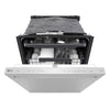 LG FlushFit™ 23.75” 46 dB Top Control Dishwasher with Third Rack – Stainless Steel - LDNPQ445S | Lave-vaisselle FlushFitMC de LG de 23,75 po et de 46 dBA avec commandes sur le dessus et 3e panier - acier inoxydable - LDNPQ445S