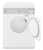 Whirlpool 24" 3.4 Cu. Ft. Electric Dryer - White - Stackable - LDR3822PQ | Sécheuse électrique Whirlpool de 3,4 pi³ et de 24 po - blanche - superposable - LDR3822PQ