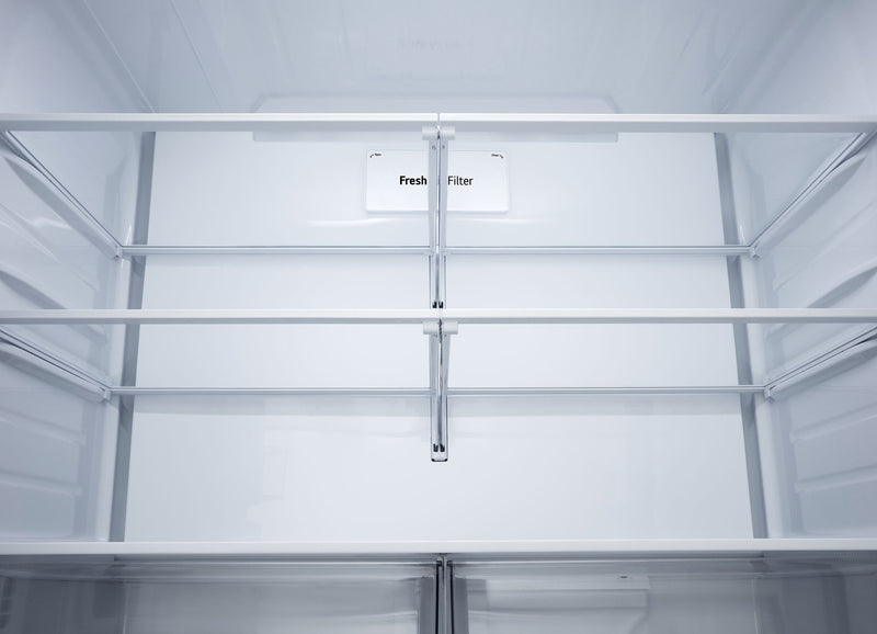Réfrigérateur LG de 26 pi3 et de 36 po de profondeur comptoir à portes françaises - acier inoxydable - LF26WCH62S
