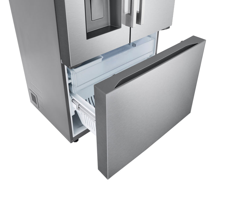 Réfrigérateur LG de 26 pi3 et de 36 po de profondeur comptoir à portes françaises - acier inoxydable - LF26WCH62S