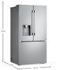 LG 36" 26 Cu. Ft. Counter-Depth French Door Refrigerator – Stainless Steel - LF26WCH62S | Réfrigérateur LG de 26 pi3 et de 36 po de profondeur comptoir à portes françaises - acier inoxydable - LF26WCH62S