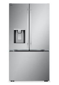 Réfrigérateur LG de 26 pi3 et de 36 po de profondeur comptoir à portes françaises - acier inoxydable - LF26WCH62S