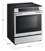 LG 30" 6.3 Cu. Ft. Induction Range with Air Fry - PrintProof Stainless Steel - LSIL6332XE  | Cuisinière à induction LG de 6,3 pi3 et de 30 po avec friture à air - acier inoxydable PrintProofMC - LSIL6332XE