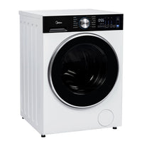 Laveuse compacte Midea à chargement frontal de 3,1 pi3 avec PowerMixMC et Steam Care - MLHW31S2BBW