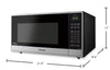 Panasonic Evolved Genius® Microwave with Cyclonic Inverter Technology – Stainless Steel - NNST765SC | Four à micro-ondes GeniusMD évolué de Panasonic avec technologie Inverter cyclonique - acier inoxydable - NNST765SC