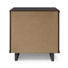Manhattan Comfort Granville Modern Nightstand with Full Extension Drawer - Charcoal Grey|Table de nuit moderne Granville de Manhattan Comfort avec tiroirs à extension complète - gris charbon