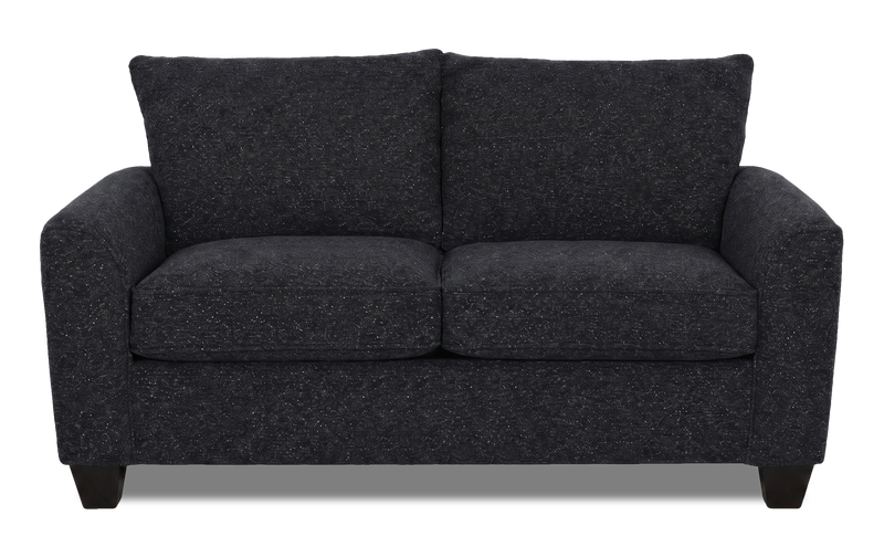 Sofa personnalisable Arc de Sofa Lab de 86 po de format condo fabriqué au Canada en tissu - Teddy Raven
