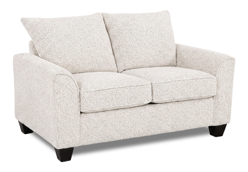 Causeuse personnalisable Roll de Sofa Lab de 63 po fabriqué au Canada en tissu - Teddy Riverrock