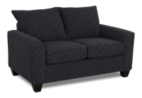  Causeuse personnalisable Roll de Sofa Lab de 63 po fabriqué au Canada en tissu - Teddy Raven