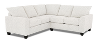 Sofa sectionnel 2 pièces personnalisable Arc de Sofa Lab fabriqué au Canada en tissu - Teddy Riverrock