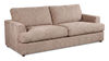 Made in Canada Customizable Sofa Lab Curve 88" Fabric Sofa – Chenille Praline | Sofa personnalisable Curve de Sofa Lab de 88 po fabriqué au Canada en tissu - Chenille Praline
