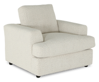 Fauteuil personnalisable Curve de Sofa Lab de 40 po fabriqué au Canada en tissu - Teddy Riverrock