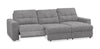 Scott Living Elevate Modular 3-Piece Right-Facing Chenille Fabric Power Reclining and Sliding Sectional - Grey | Sofa sectionnel modulaire à coulissement et inclinaison électriques de droite Elevate de Scott Living 3 pièces en tissu de chenille - gris