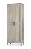 Armoire décorative moderne Gordon de 27,17 po à 2 portes avec tiroirs - érable printanier