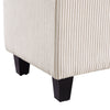 Marlow 19.5” 3-Pack Storage Ottomans – Beige | Ensemble de 3 poufs de rangement Marlow de 19.5 po - beige