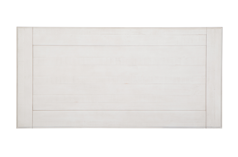 Bureau Milson de 62 po avec rangement - albâtre