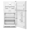 Maytag 33" 21 Cu. Ft. Wide Top Mount Refrigerator with Garage Mode - White - MRTX5121TW | Réfrigérateur Maytag large de 21 pi3 et de 33 po à congélateur supérieur avec mode garage - blanc - MRTX5121TW