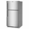 Maytag 33" 21 Cu. Ft. Wide Top Mount Refrigerator with Garage Mode - Stainless Steel - MRTX5121TZ | Réfrigérateur Maytag large de 21 pi3 et de 33 po à congélateur supérieur avec mode garage - acier inoxydable - MRTX5121TZ