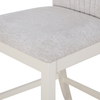 Piper 7pc Counter-Height Dining Set with Table & 6 Chairs, 60-72" Extension, Storage – White | Ensemble de salle à manger Piper 7 pièces de hauteur comptoir avec table de 60 po à 72 po (L) avec rallonge, 6 chaises et rangement - blanc