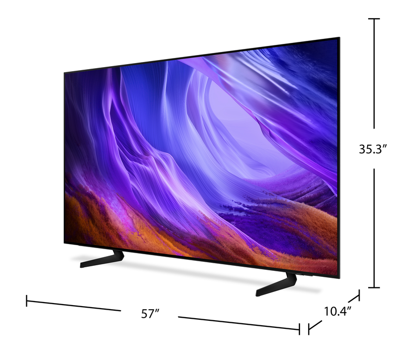 Téléviseur intelligent DELO Samsung S85H 4K de 65 po avec Vision AI (QN65S85HAEXZC) - modèle 2026