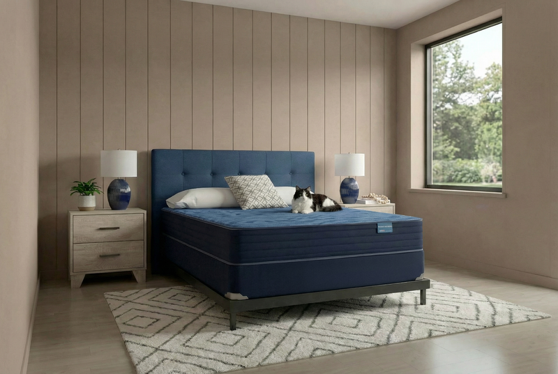 Ensemble matelas ferme à plateau régulier San Marino de Springwall pour lit simple 