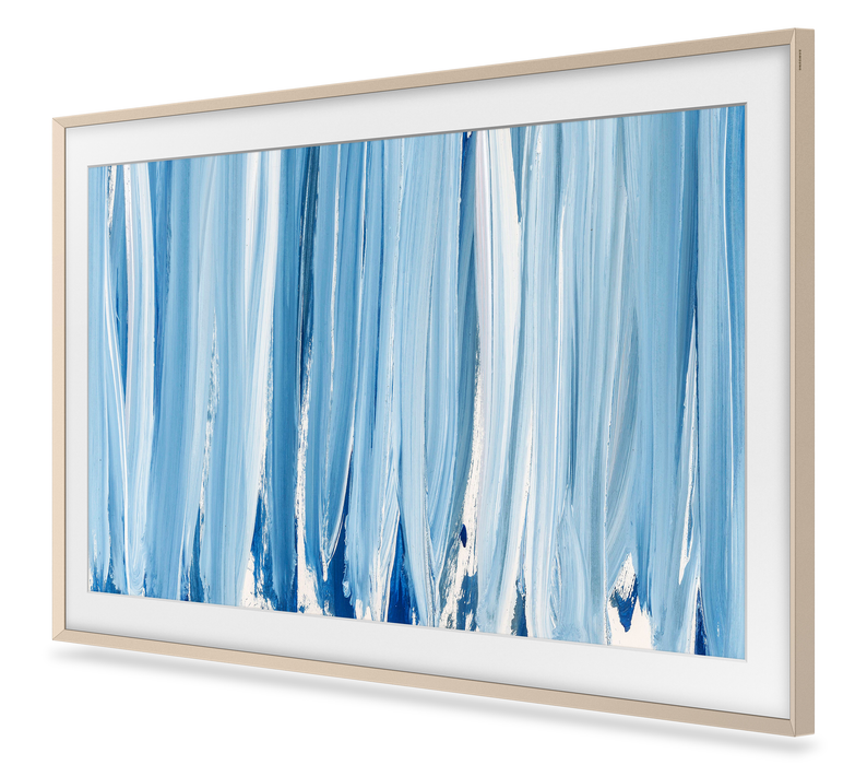 Cadre décoratif personnalisable pour téléviseur The Frame Pro de 55 po de Samsung - sable doré 