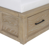 Sonoma Platform Storage Bed with Headboard & Frame, Light Brown - Queen Size | Lit plateforme de rangement Sonoma avec tête de lit et cadre de lit, brun clair - format grand lit