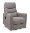 Fauteuil basculeur à inclinaison électrique Stratford de 29 po d’apparence lin - gris