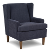 Fauteuil d’appoint à oreilles personnalisable de Sofa Lab de 30 po fabriqué au Canada en tissu - Chenille Pacific