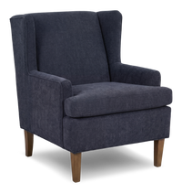  Fauteuil d’appoint à oreilles personnalisable de Sofa Lab de 30 po fabriqué au Canada en tissu - Chenille Pacific