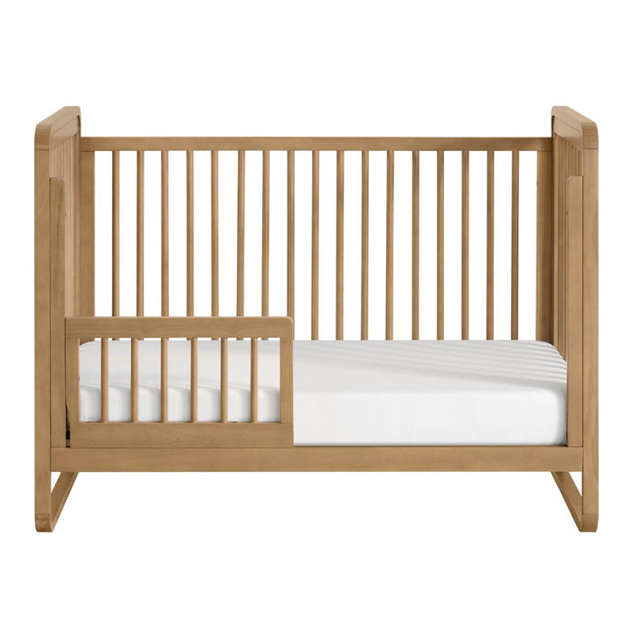 Ensemble de lit de bébé convertible en lit de bambin Presley - brun