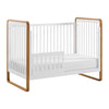 Ensemble de lit de bébé convertible en lit de bambin Presley - blanc