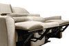 Quest 82.5" Chenille Fabric Power Reclining Sofa - Cobblestone | Sofa à inclinaison électrique Quest de 82,5 po en tissu de chenille - pavé