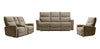 Quest 82.5" Chenille Fabric Power Reclining Sofa - Cobblestone | Sofa à inclinaison électrique Quest de 82,5 po en tissu de chenille - pavé